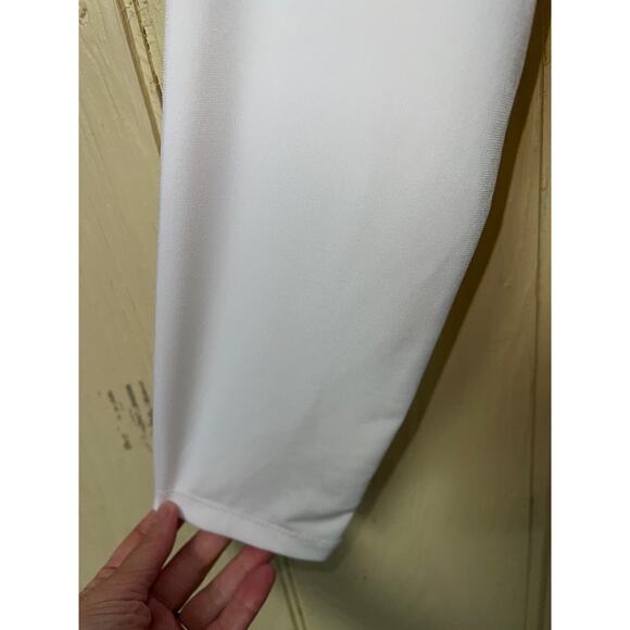 Susan Graver X-Large 18/20 Liquid Knit TOP Modern Essentials Cream Ivory XL QVC - Picture 3 of 7